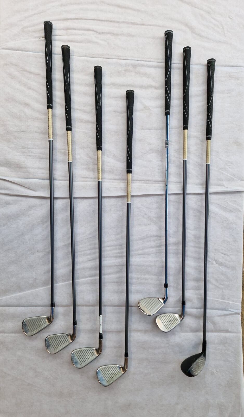 Callaway Edge 7 Piece mixed Graphite & Steel Golf Set - Right Handed (set 5)Used