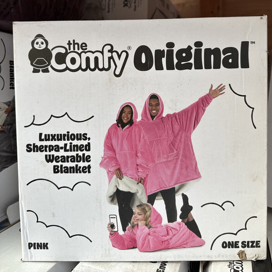 The Comfy Original Wearable Blanket in Pink New