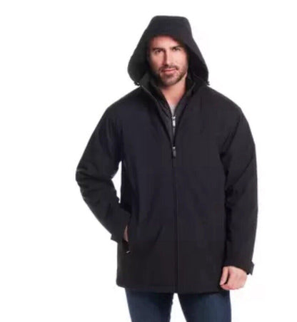 Weatherproof Men's Ultra Tech Flextech Jacket in Black, M