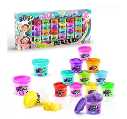 So Slime 52 Pack of Assorted Slimes **New & Sealed**