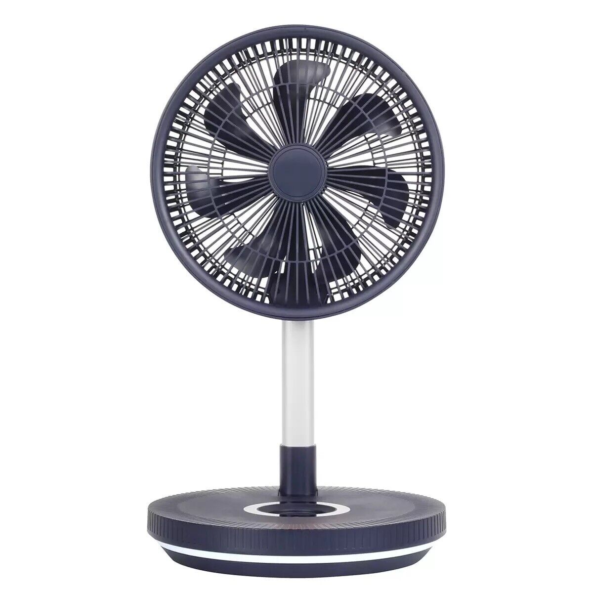 NSA Ultimate Folding-Away Fan with Remote Control, Midnight Blue