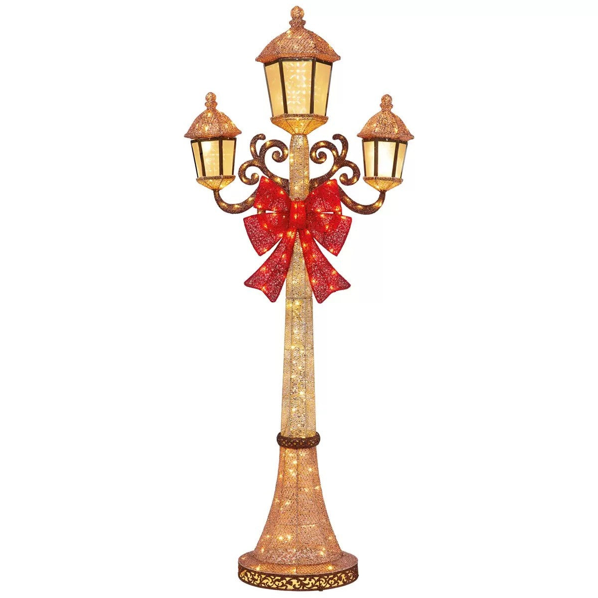 7ft (2.1m) Lamp Post with 220 LED lights