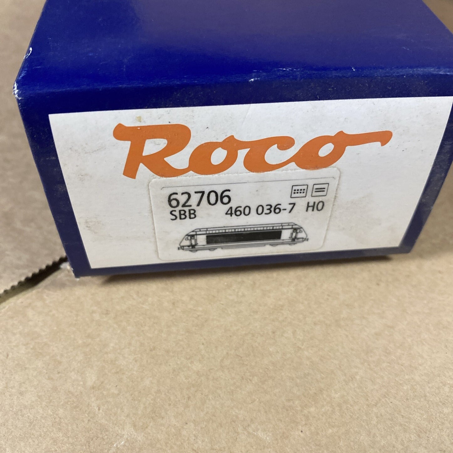 ROCO 62706- Electric locomotive series 460 "Switzerland" 460 036-7 SBB