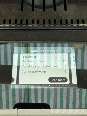 DeLonghi Rivelia Bean-to-Cup Coffee Machine in Beige, EXAM450.55.BG De'Longhi