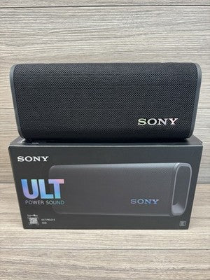 Sony ULT Field 3 Portable Bluetooth Speaker Black, 24H Battery, IP67 Box Opened