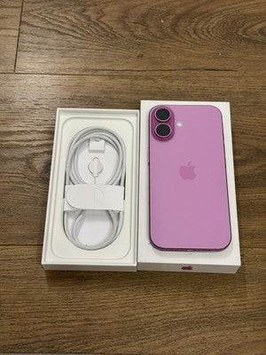 Apple iPhone 16 256GB Pink UNLOCKED Smartphone - 74 Cycles - APPLE WARRANTY