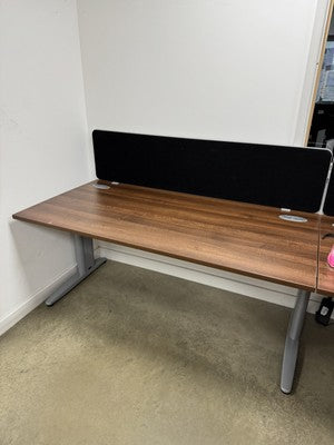 Boardroom Meeting Table Office Furniture 2.5m x 1.2m Birch Wood Effect VAT
