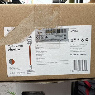 Dyson Cyclone V10™ Absolute Cordless Stick Vacuum Cleaner Brand Used Perfect