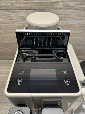 DeLonghi Rivelia Bean-to-Cup Coffee Machine in Beige, EXAM450.55.BG De'Longhi