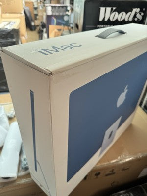 Apple iMac M4 24-inch 8-core CPU 8-core GPU 16GB Ram 256GB SSD Blue NEW Mac
