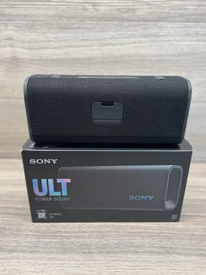 Sony ULT Field 3 Portable Bluetooth Speaker Black, 24H Battery, IP67 Box Opened