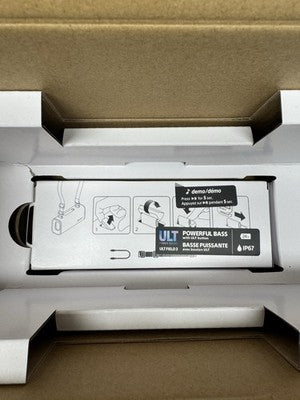 Sony ULT Field 3 Portable Bluetooth Speaker Black, 24H Battery, IP67 Box Opened