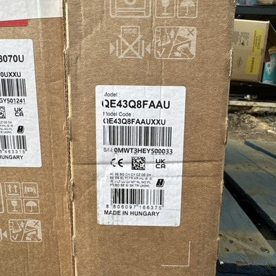 Samsung 43 Inch QLED 4K Ultra HD Smart TV QE43Q8FAAUXXU New