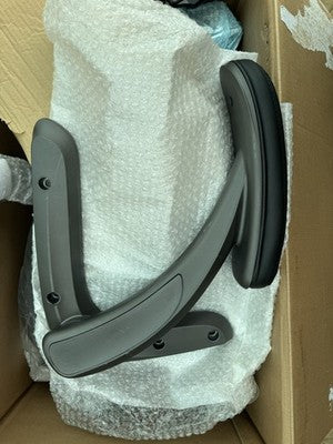 La-Z-Boy Air Lumbar Manager's Office Chair with Flip Up Arms, Black ExDisplay