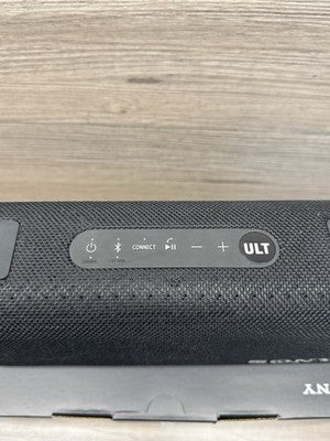Sony ULT Field 3 Portable Bluetooth Speaker Black, 24H Battery, IP67 Box Opened
