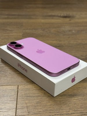 Apple iPhone 16 256GB Pink UNLOCKED Smartphone - 74 Cycles - APPLE WARRANTY