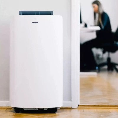 12K BTU Portable Air Conditioner Remote Control Energy Efficiency Wood's Cortina