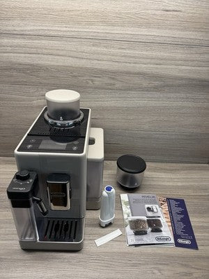 DeLonghi Rivelia Bean-to-Cup Coffee Machine in Beige, EXAM450.55.BG De'Longhi