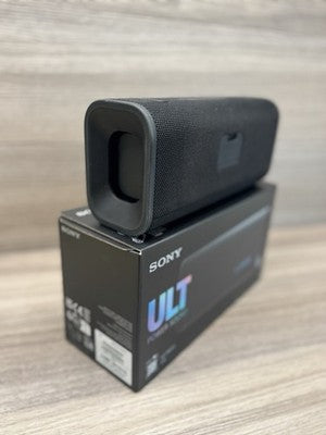 Sony ULT Field 3 Portable Bluetooth Speaker Black, 24H Battery, IP67 Box Opened