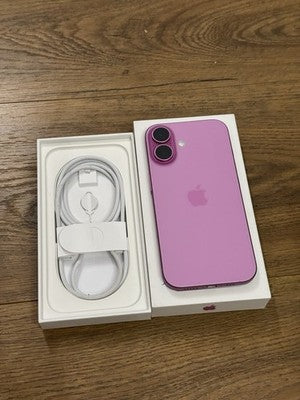 Apple iPhone 16 256GB Pink UNLOCKED Smartphone - 74 Cycles - APPLE WARRANTY
