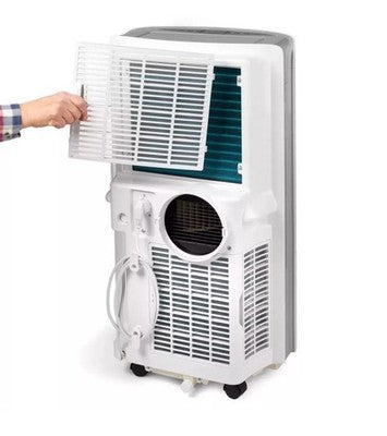 12K BTU Portable Air Conditioner Remote Control Energy Efficiency Wood's Cortina