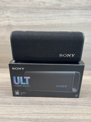 Sony ULT Field 3 Portable Bluetooth Speaker Black, 24H Battery, IP67 Box Opened
