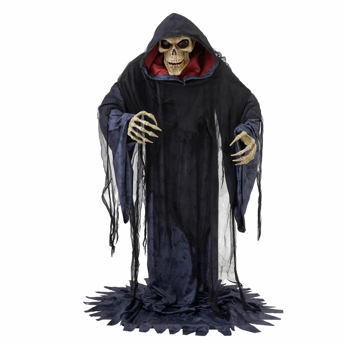 Halloween Rise Up Reaper Animatronic with LED eyes