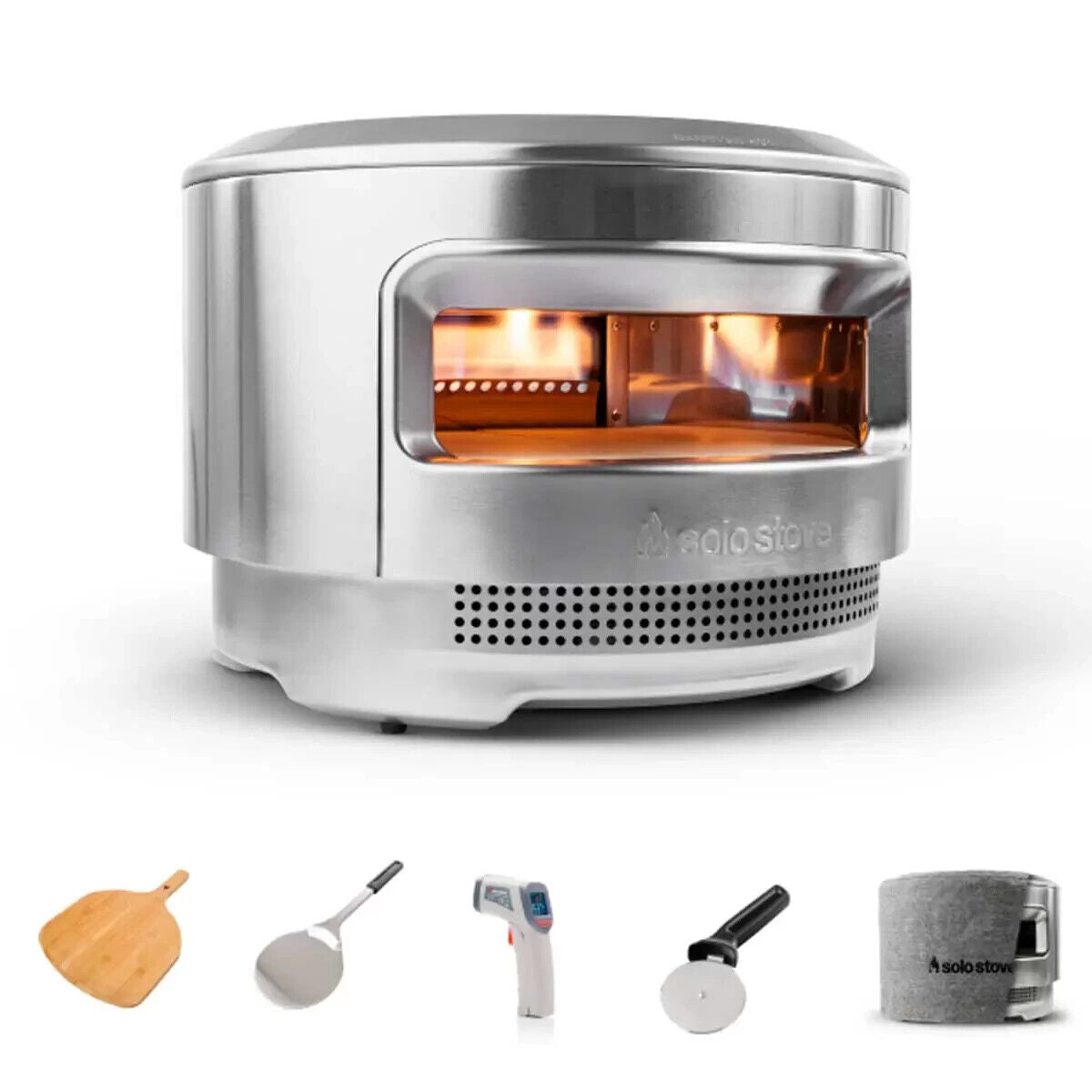 NEW Solo Stove Pi Wood-Burning Pizza Oven Bundle