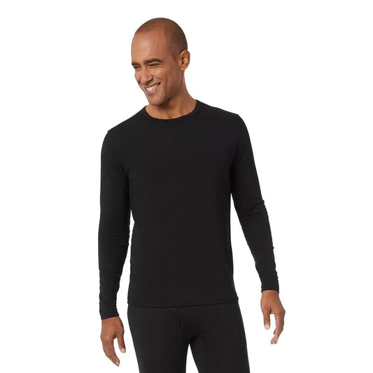 32 Degrees Men's Thermal T-shirt long sleeve Two pack Black/Black L