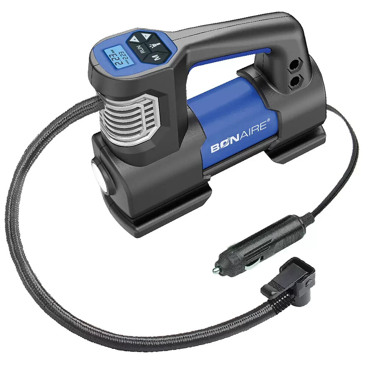 NEW Bon-Aire 12 Volt Inflator with Digital Gauge and Work Light