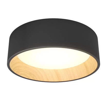 Artika Alton LED Flushmount 3CCT Light ceiling fitting dimmable matte black