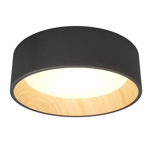 Artika Alton LED Flushmount 3CCT Light ceiling fitting dimmable matte black