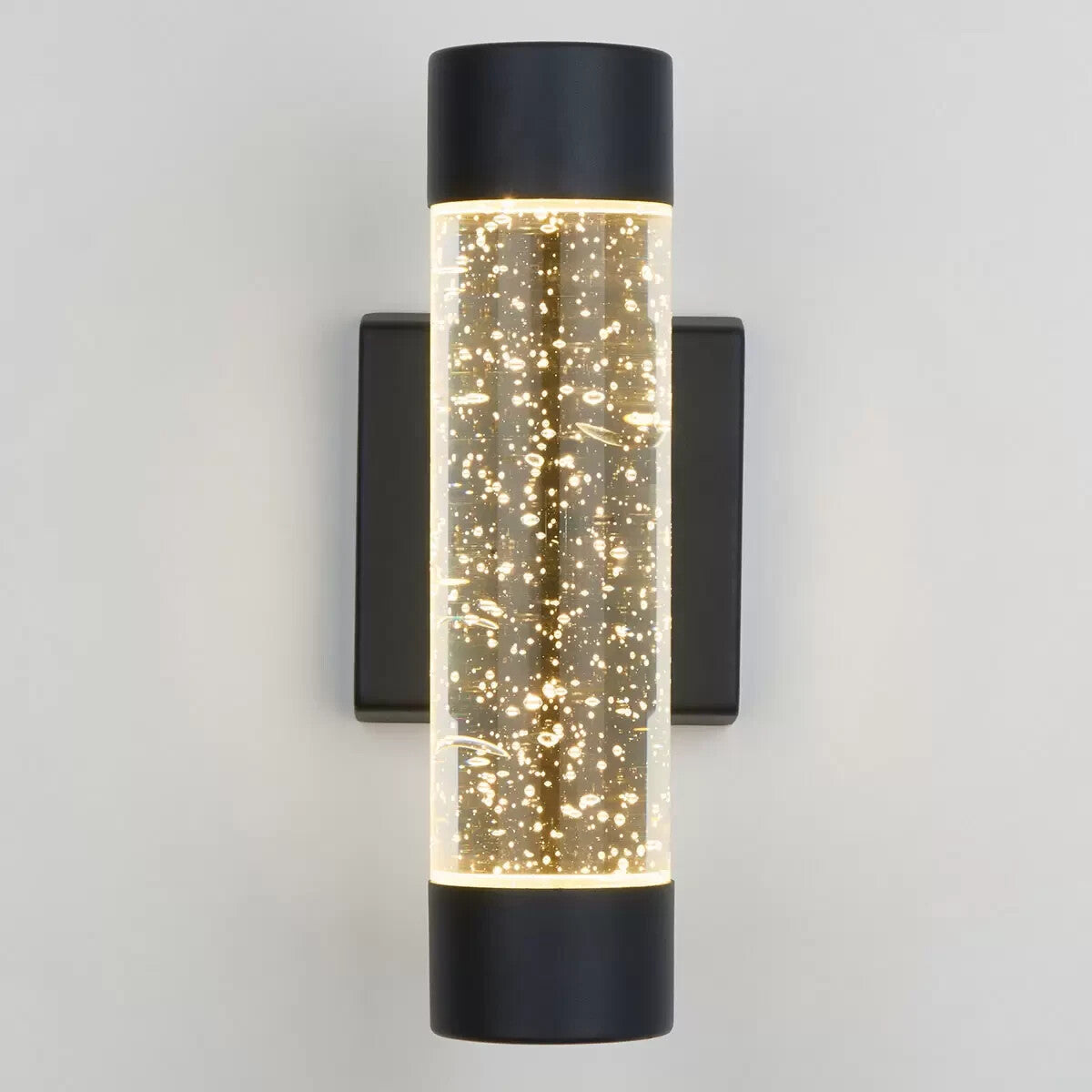 Artika Bubble Flow Outdoor/ Indoor LED Wall Light in Black AMP105-5LBL40