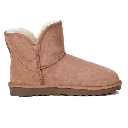 Kirkland Signature Ladies Shearling Boot in Tan UK 5