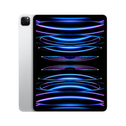 Apple iPad Pro 6th Gen 12.9" 2022 M2 - 128GB WiFi & Cellular 5G Unlocked -Silver