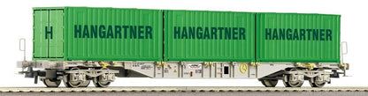 ROCO 66618 Container wagons Hangartner of the SBB