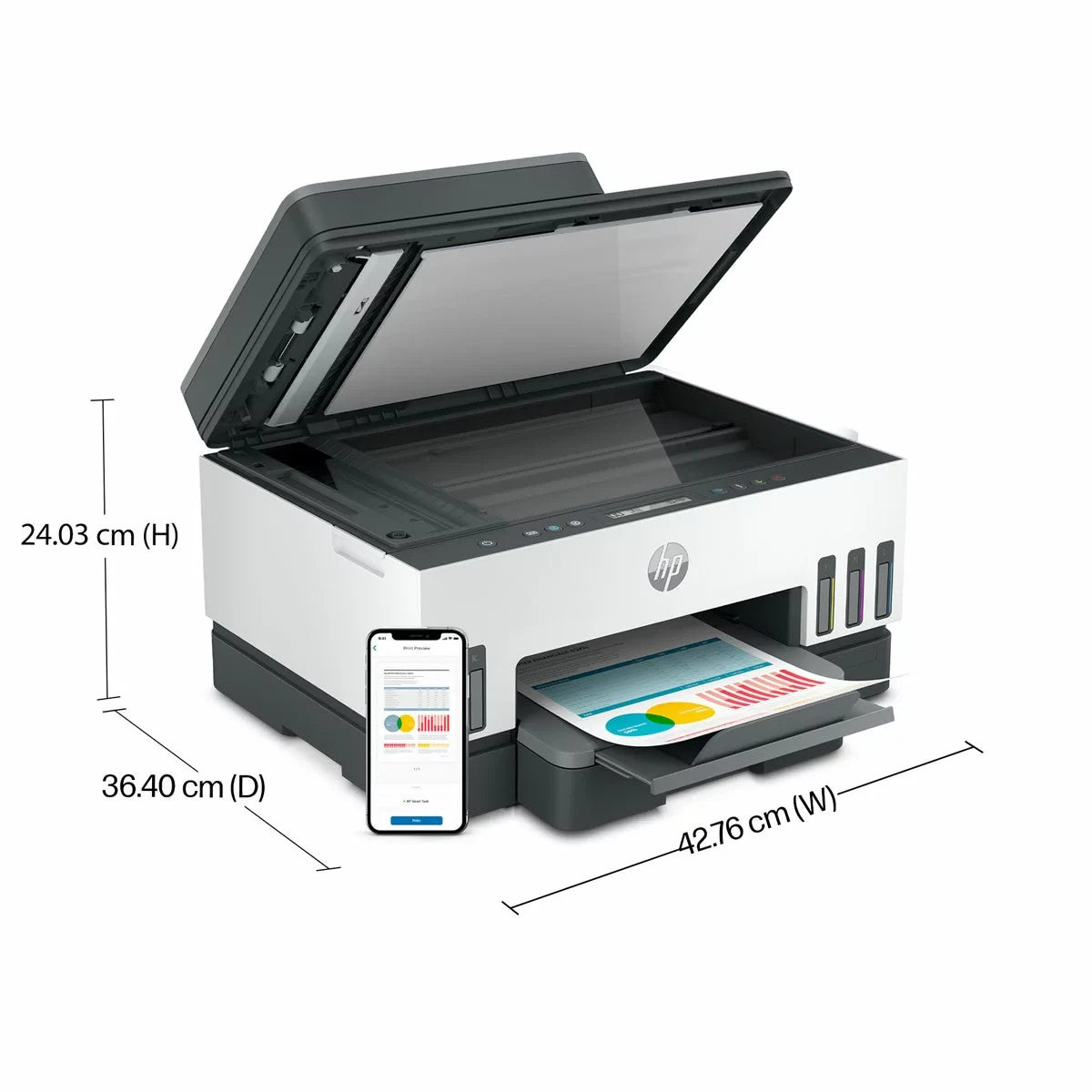 HP Smart Tank 7305 Wireless All in One Colour Printer