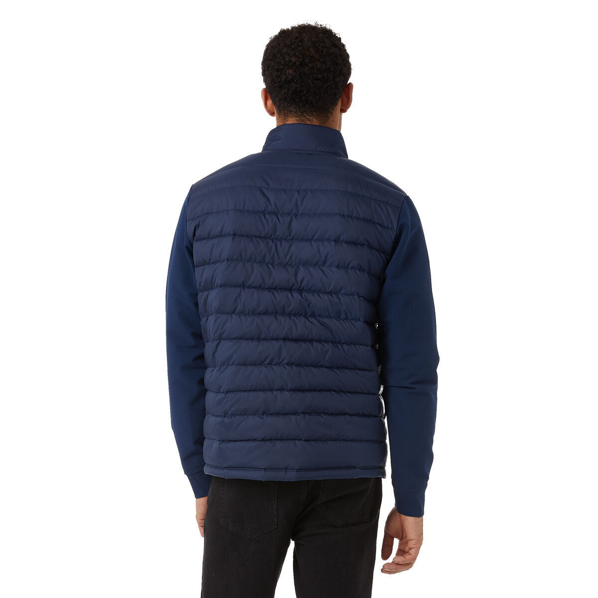 32 Degrees Mixed Media Jacket in Navy ( M , L , XXL )