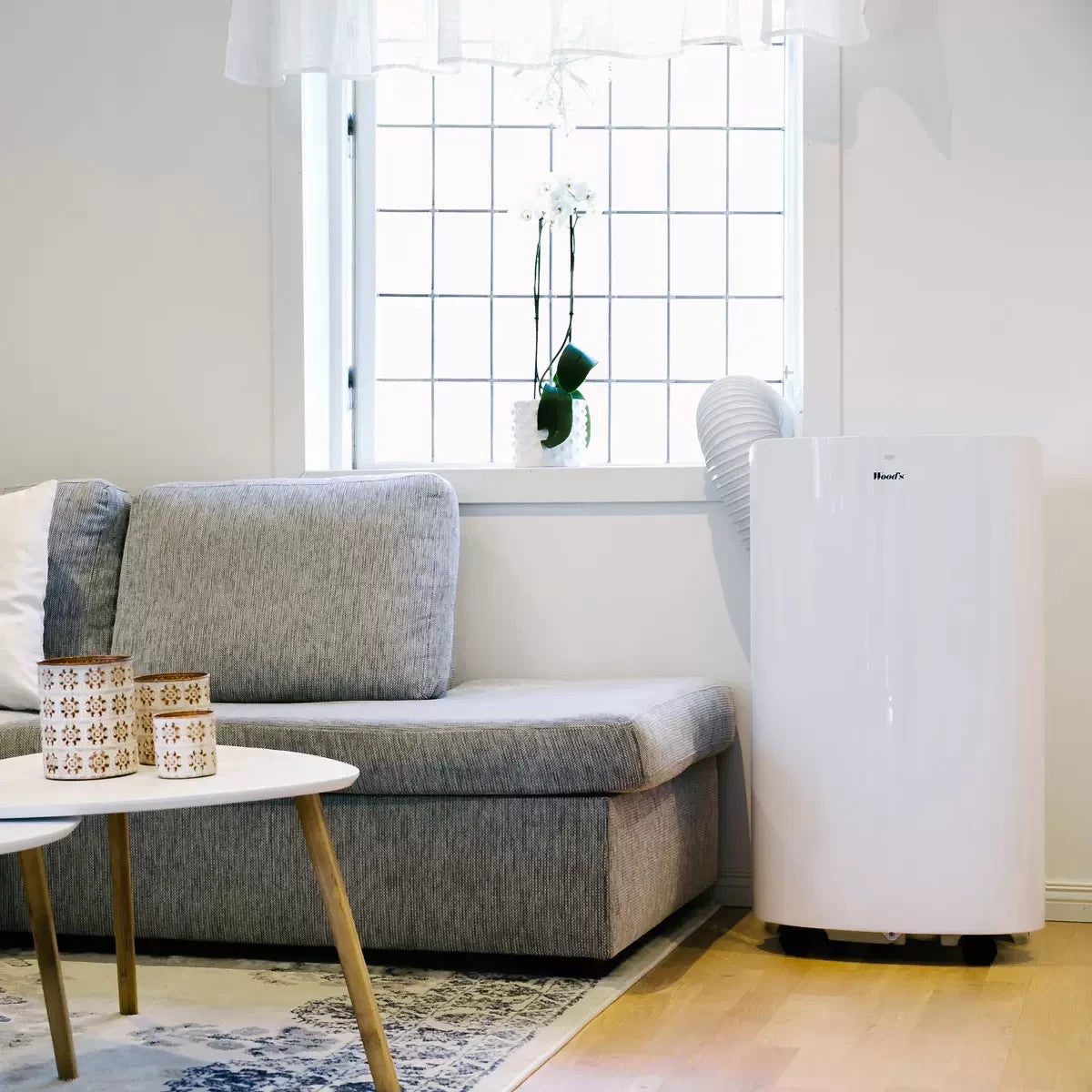 Woods Portable Air Conditioner 12K BTU with Remote / WiFi Option Cortina