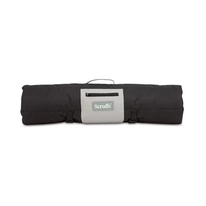 NEW Scruffs Reversible Roll Up Travel Bed, 100cm x 70cm in Grey