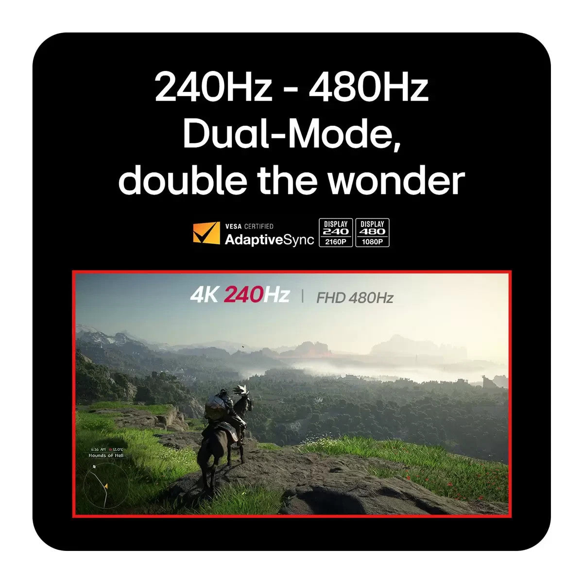 LG UltraGear 27 Inch 4K Ultra HD 240Hz IPS Gaming Monitor, 27G850A-B LG UltraGea