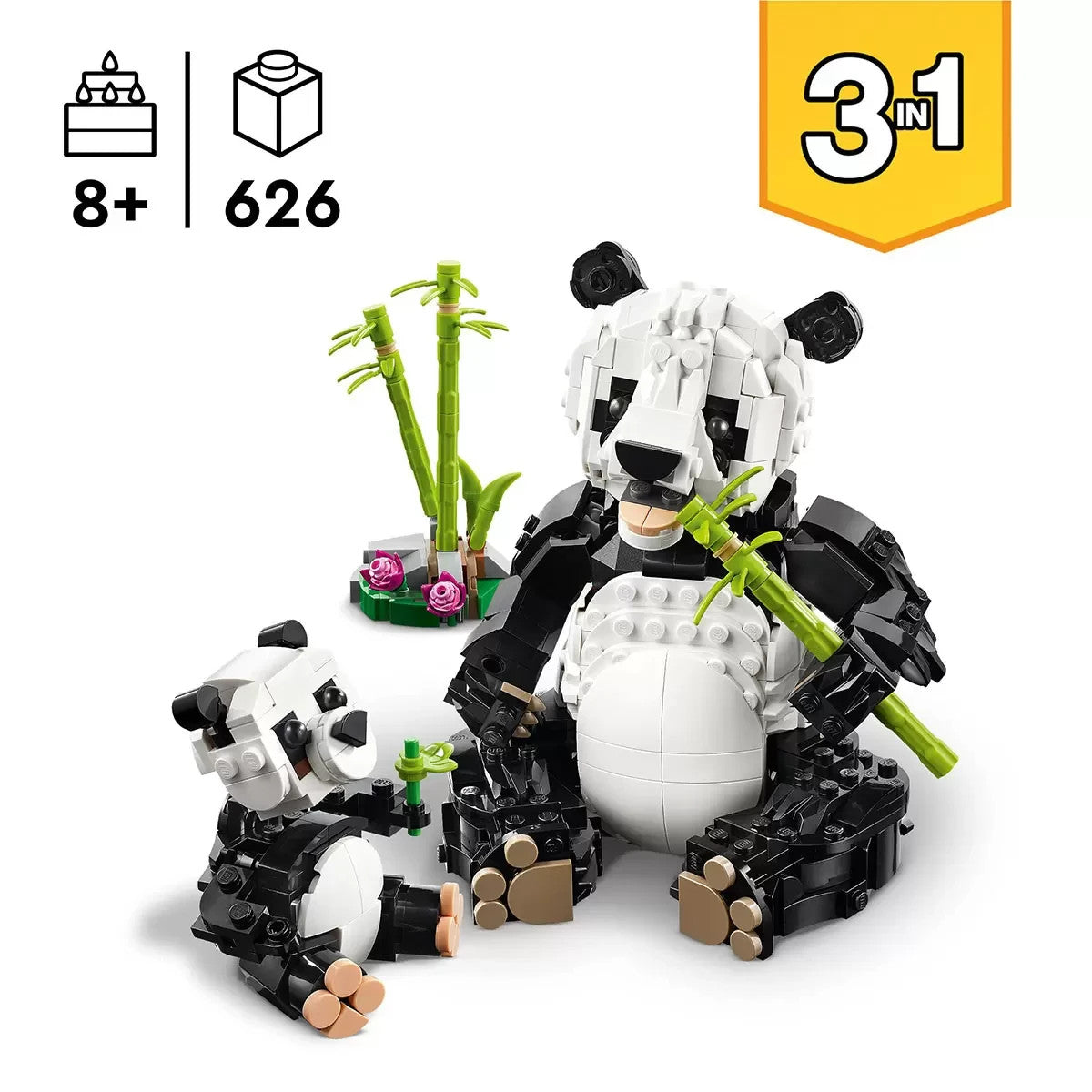LEGO CREATOR: Wild Animals: Panda Family (31165)