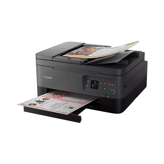 Canon PIXMA TS7450i Series Wireless Colour 3-in-One Inkjet Photo Printer, Black