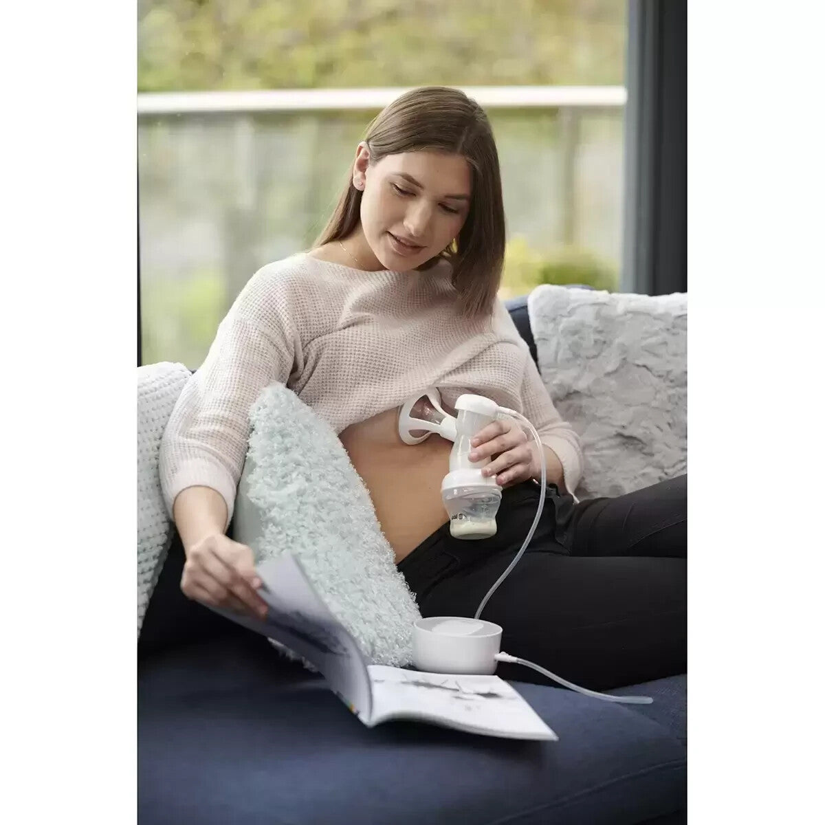 Vital Baby Nurture Flexcone Electric Breast Pump with 3x150ml Bottles