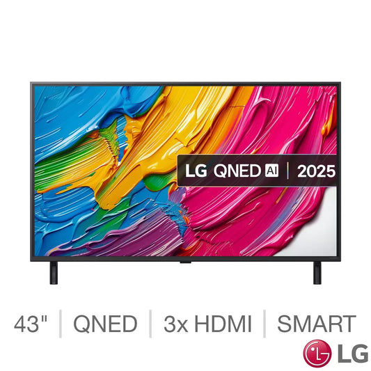LG 43QNED80A6A 43 Inch QNED 4K Ultra HD Smart TV