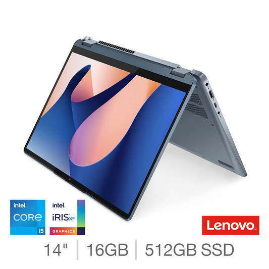 Lenovo IdeaPad Flex 5, Intel Core i5, 16GB RAM, 512GB SSD 14IRU8 14'' Stone Blue