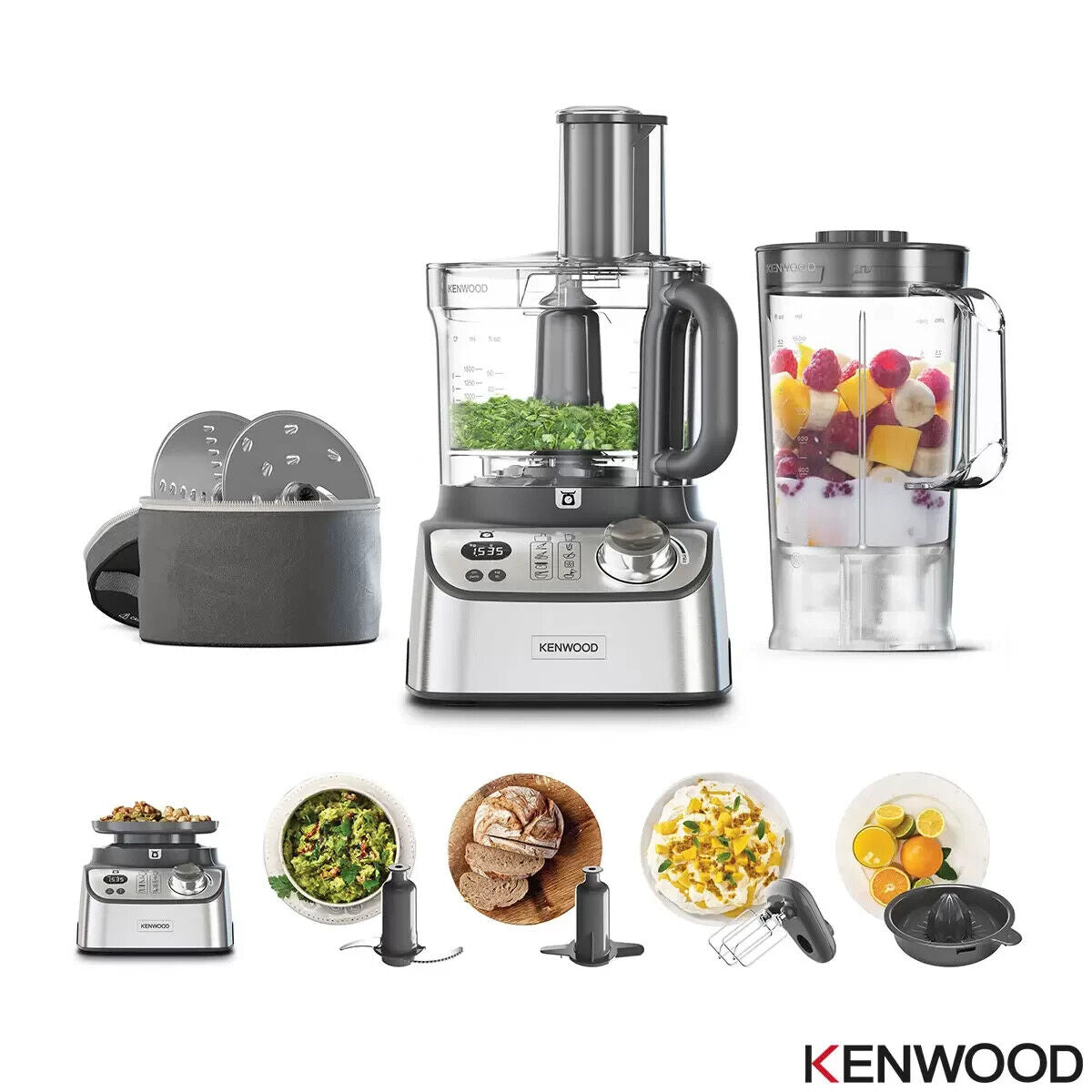 NEW Kenwood MultiPro Compact Food Processor, FDM71.450