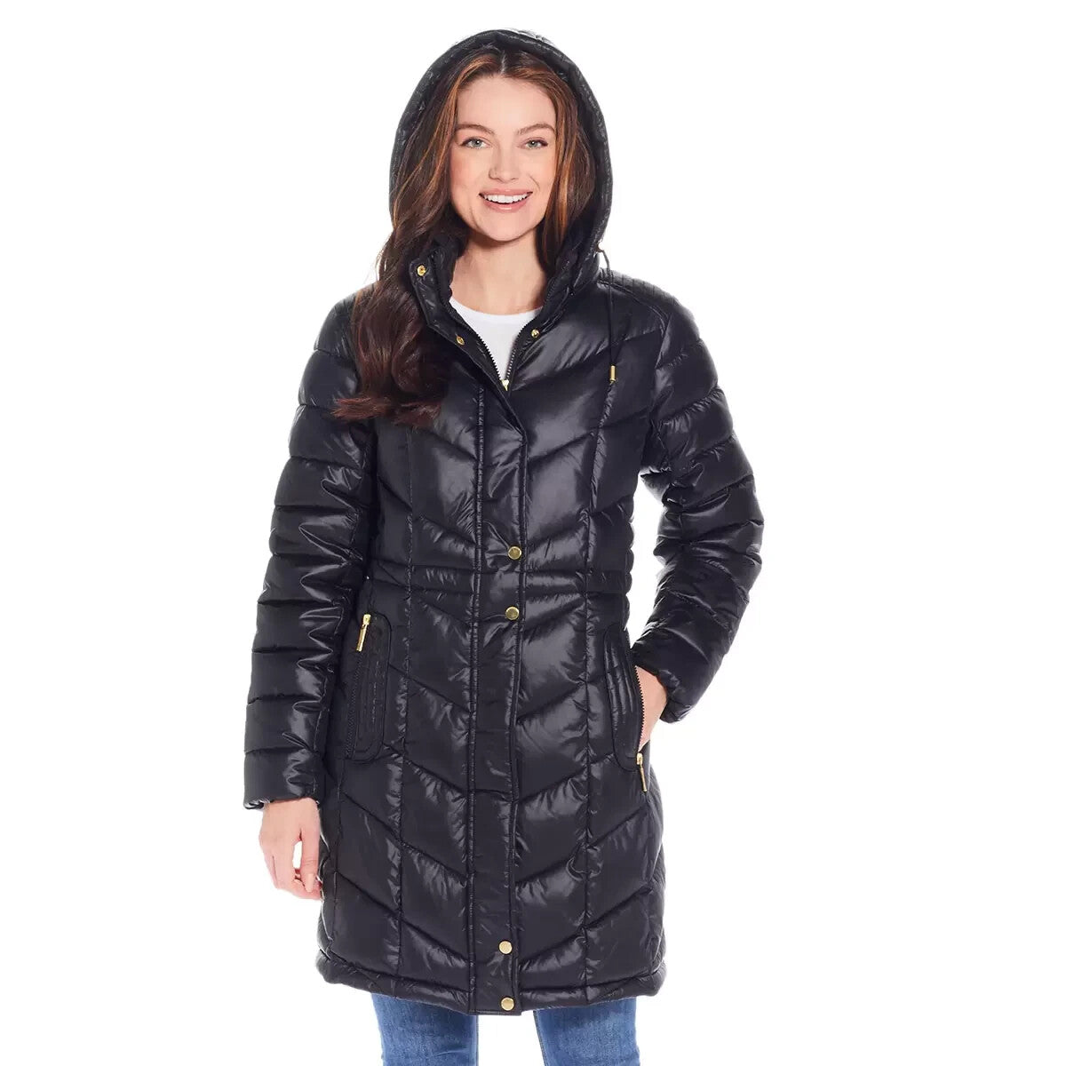 Weatherproof Lightweight Ladies Walker Coat in Black