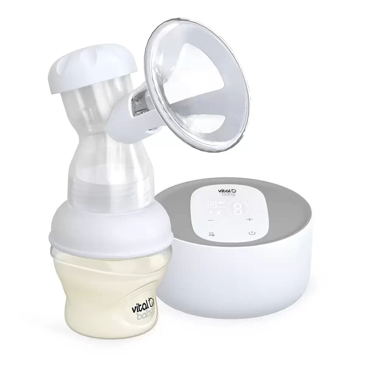 Vital Baby Nurture Flexcone Electric Breast Pump with 3x150ml Bottles & 30 Bags