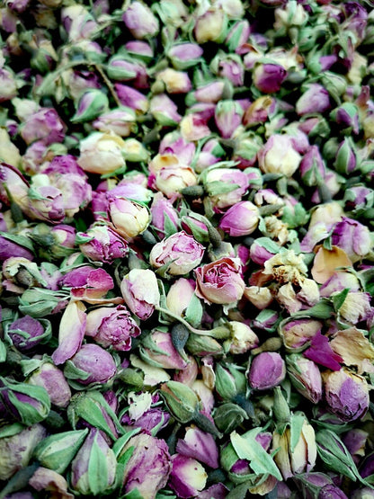 Pink Rose Buds Dried Whole (Rose Bud) Premium Loose Herbal Tea